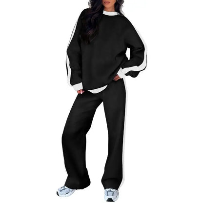 Women's 2 Piece Outfit Fleece Sweatsuit