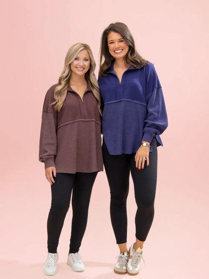 Quarter Zip Pullover