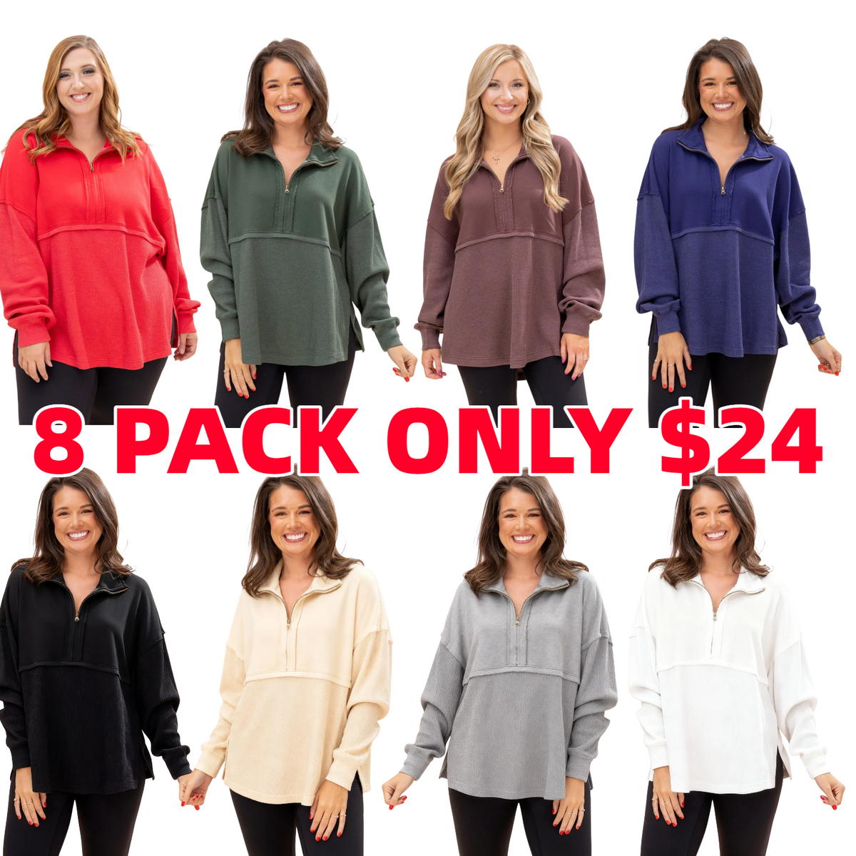 Quarter Zip Pullover