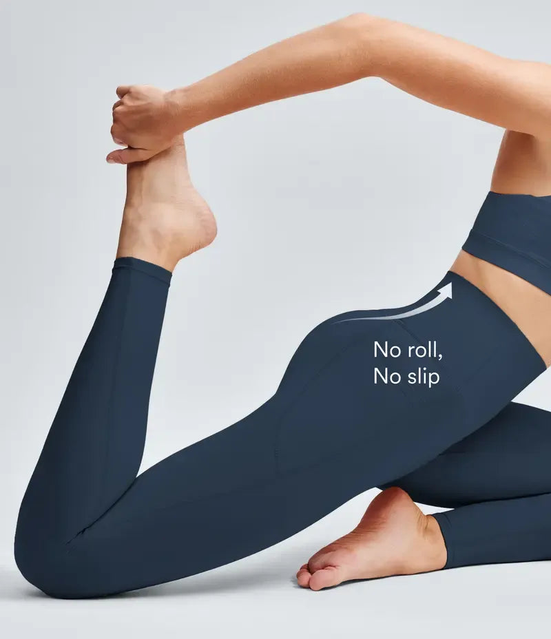 High Waisted Scrunch Butt Lifting Tummy Control Pocket Shaping Training Leggings