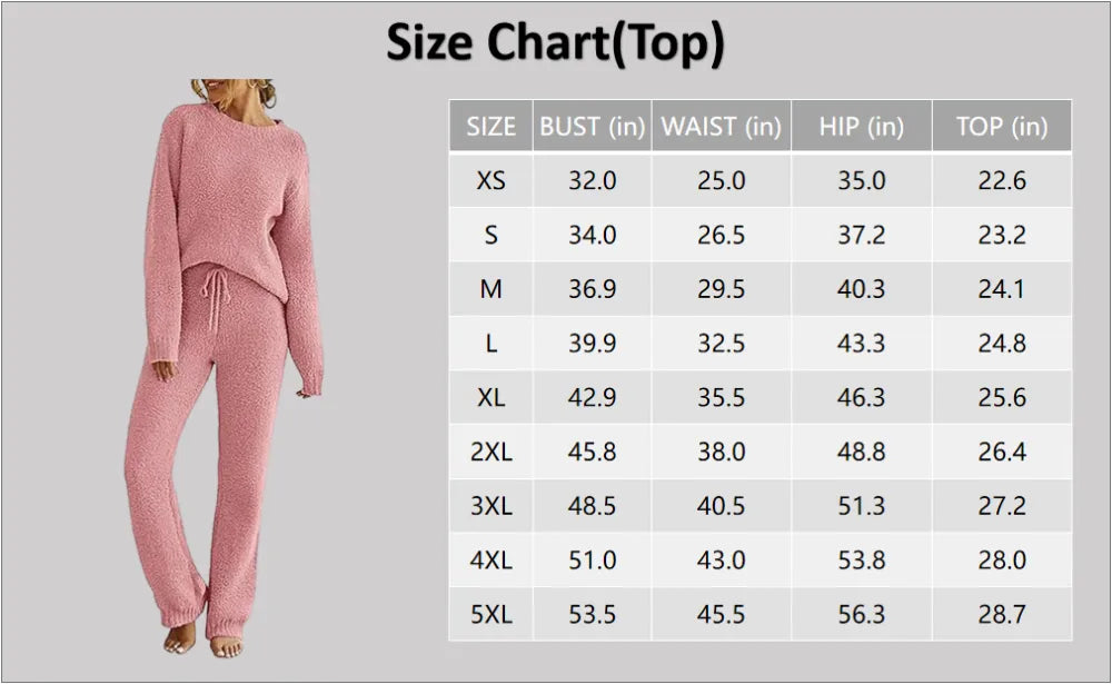 Womens Two Piece Outfits Sweater Sets