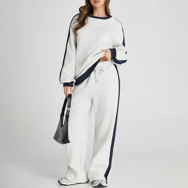 Women's 2 Piece Outfit Fleece Sweatsuit