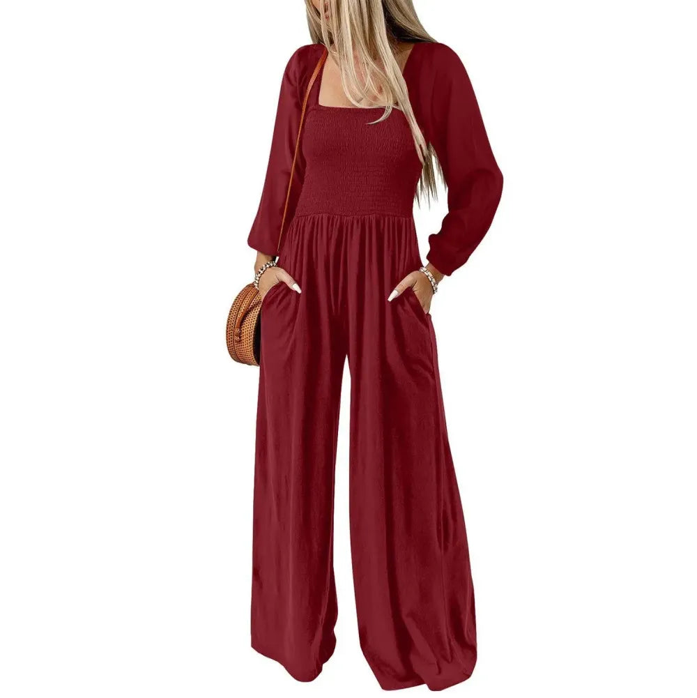 Women's Casual Loose Overalls Jumpsuits