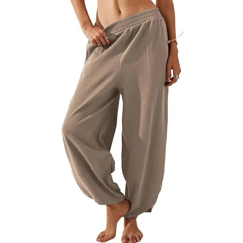 🔥8- PACK Women's Harem Barrel Pants
