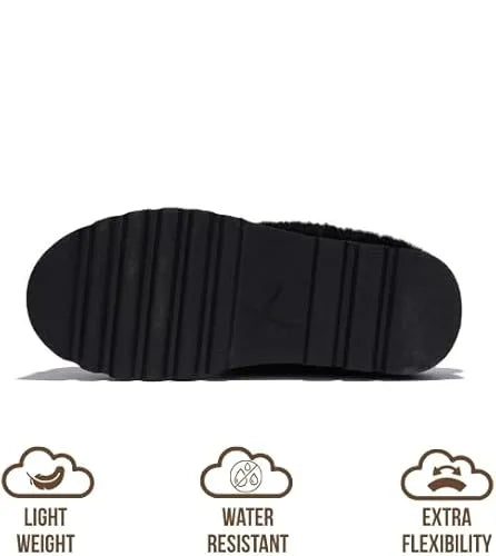 Women Lightweight Memory Foam Fuzzy Boots