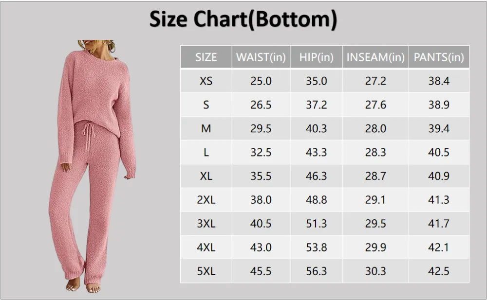 Womens Two Piece Outfits Sweater Sets