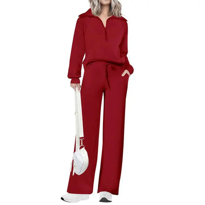 Women's Casual 2-Piece Sweatsuit Set
