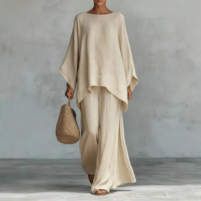 Boho Linen Two Piece Set