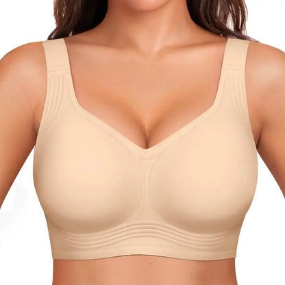Women Wirefree Bras for Women Full Coverage No Underwire Everyday Bras Comfortable Wireless Padded Bras