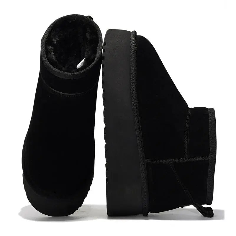 Women Lightweight Memory Foam Fuzzy Boots
