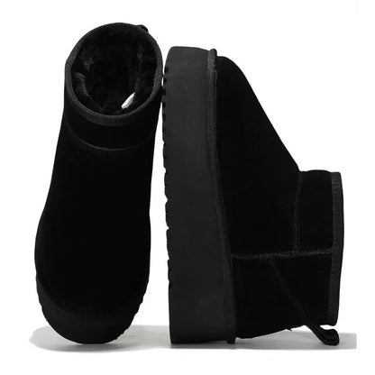 Women Lightweight Memory Foam Fuzzy Boots