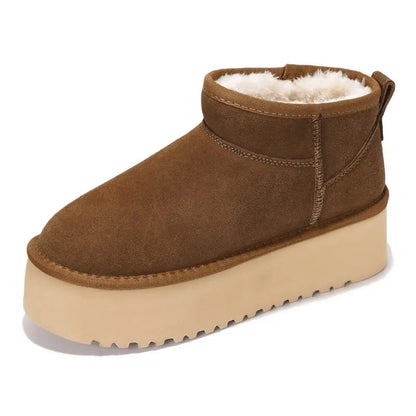 Women Lightweight Memory Foam Fuzzy Boots