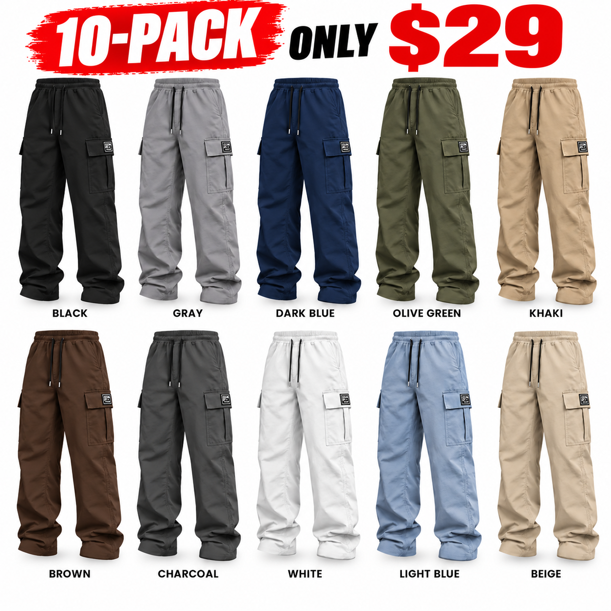 🔥  10-PACK-10 Colors 🔥