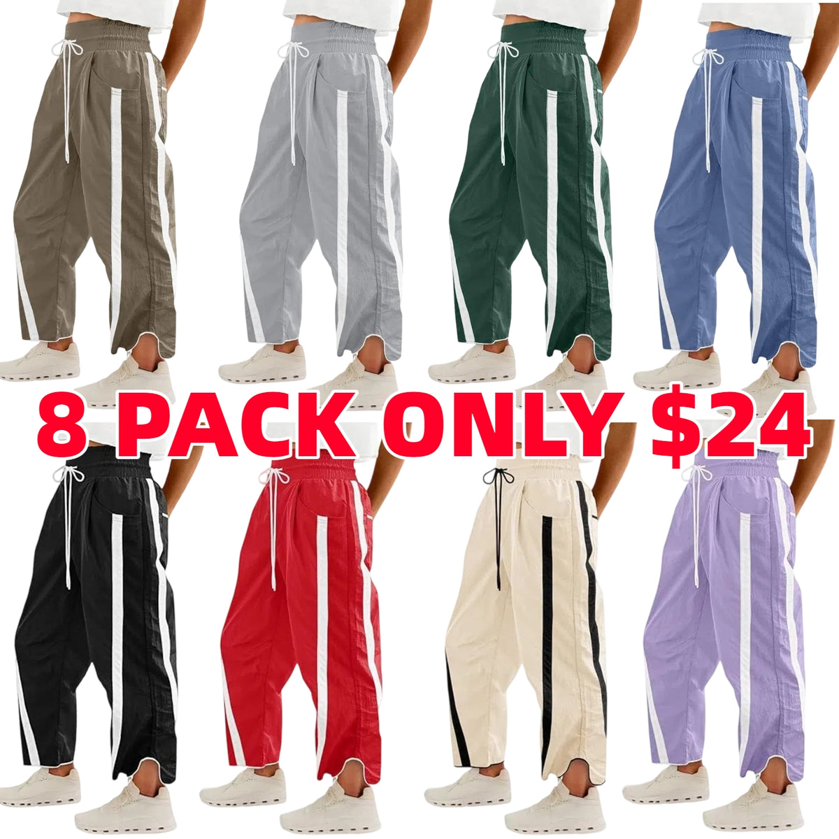 Women's Baggy Wide Leg Pants