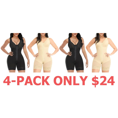 Women's Fajas Colombianas Shapewear for Women Tummy Control Full Shapewear Butt Lifter