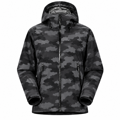 Three-in-one waterproof and rainproof ski jacket