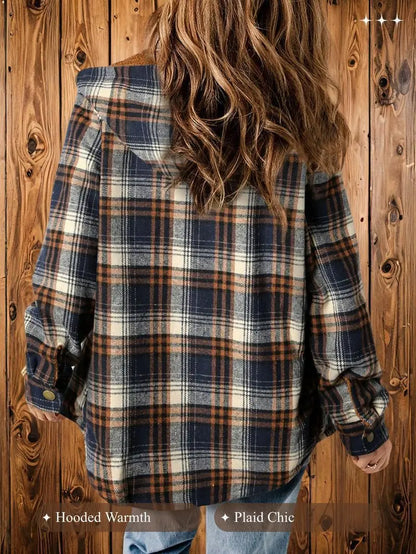 Women's plaid jacket