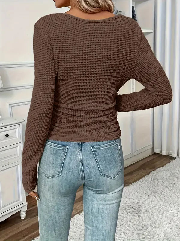 Women's Slim-Fit Long Sleeve T-Shirt