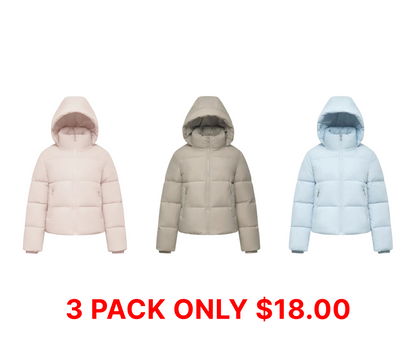 Womenswear Winter Comfort Minimalist Puffer Jackets