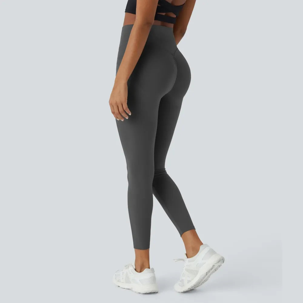 High Waisted Scrunch Butt Lifting Tummy Control Pocket Shaping Training Leggings