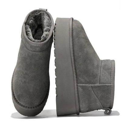 Women Lightweight Memory Foam Fuzzy Boots