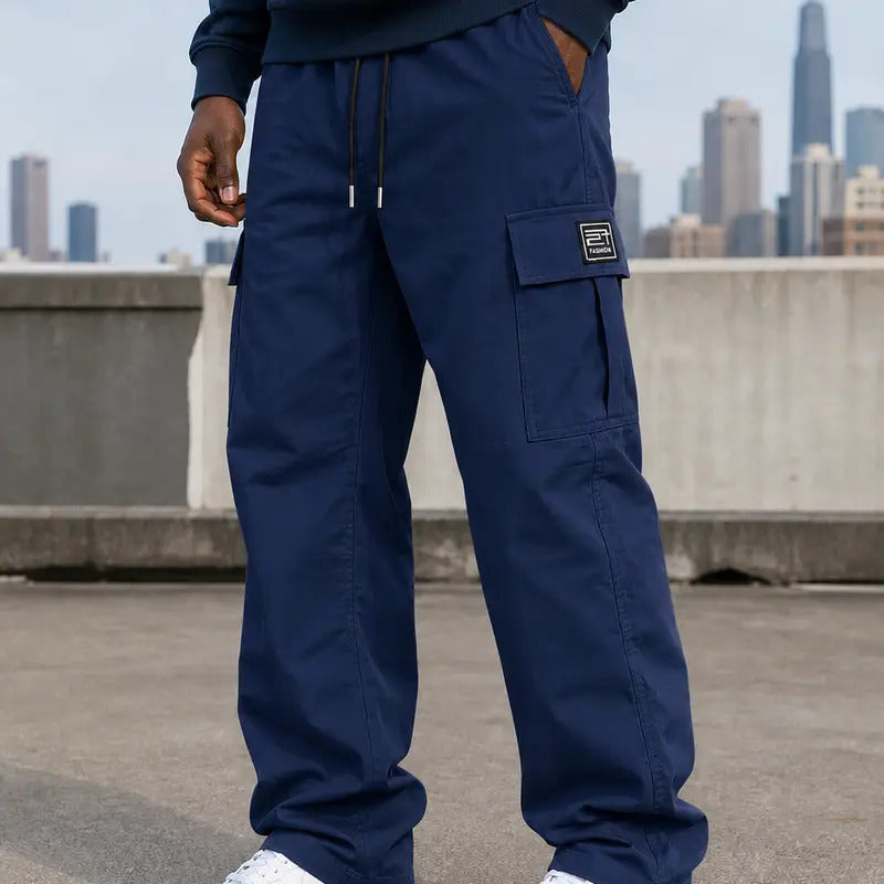 🎃 LAST DAY! 🔥 TikTok Best-Seller Men's Solid-Color Cargo Pants — Loose Fit, Casual Style! 10-PACK ONLY $29!
